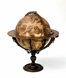 Himmelglob av Jodocus Hondius