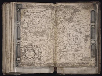 Nya Polen avgränsning Karta över Polen, ca. 1629-1630