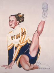 Floor Rutine, 2002 (olja & akryl på duk)