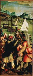 Sankt Ursulas martyrdöd, höger slutare