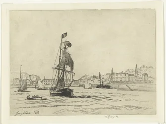 Hamnen i Honfleur