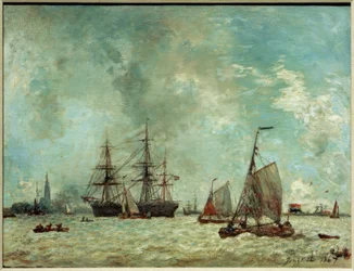 Hamnen i Antwerpen