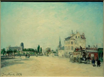 Diligens på Faubourg St. Jacques