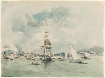 Hamnen i Honfleur
