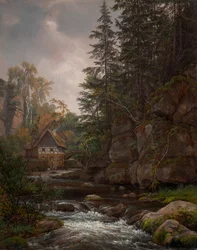 Lochmühle i Liebethaldalen