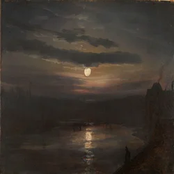 Månsken över Elbe