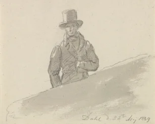 Mansfigur med hatt