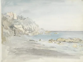 Stranden vid Marina Grande, Capri