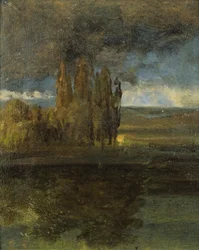 Utsikt över Elbe och bastionen "Der Bär"
