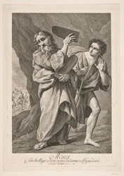 Moses i sin heliga iver över fädernas avgudadyrkan