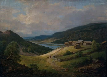 Från Gudbrandsdalen (olja på duk)