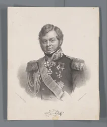Porträtt av Julius Constantine Empire