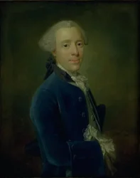 Porträtt av statsråd Johan Henrik Kirchhoff