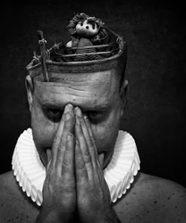 A clowns death (serie), 2014 (fotokonst digital konst)