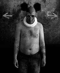 A clowns death (serie), 2014 (fotokonst digital konst)