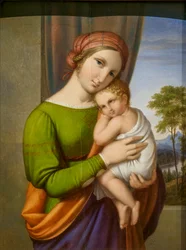 Jungfru Maria med barnet