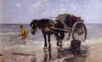 The Clam Gatherer (olja på duk)