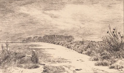 Vid Himlingøye, Vinterlandskap