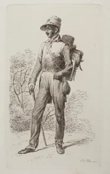 Johann Jacob Kirchner på vandring