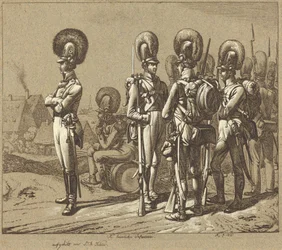 K. Bayeriskt infanteri (bayerska infanterister)
