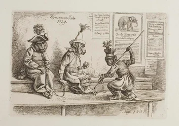 Till nyåret 1829. Apor