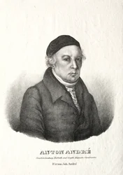 Porträtt av Anton André.