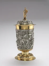 Täckt kopp, 1688