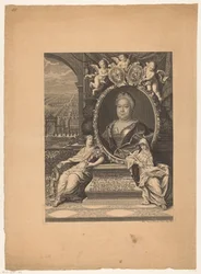 Porträtt av Rosina Elisabeth Bose