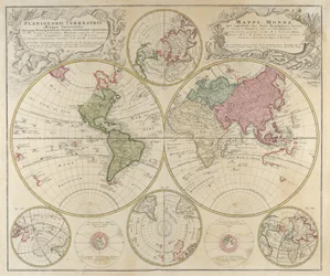 Planiglobii Terrestris Mappa Universalis..., 1746