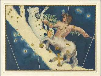 Lupus och Centaurus - Johann Bayer