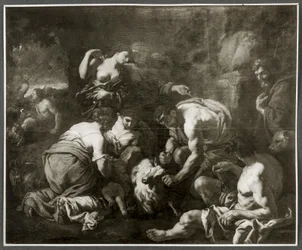 Jupiter som diar från geten Amalthea