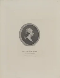 Porträtt av kompositören Joseph Schuster 1748-1812, 1811.
