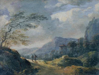 Litet bergslandskap