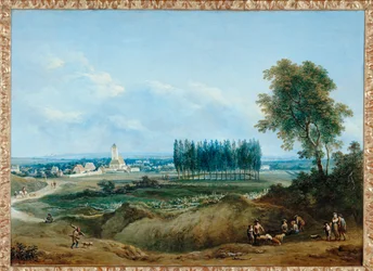 Landskap i Niederösterreich (målning på duk)
