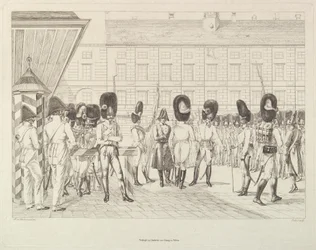 Österrikiska grenadjärer, tidigt 1800-tal.