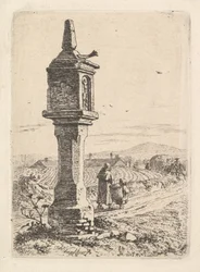 Minneskolumn med en järnhand, 1811.