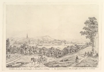 Vägar i hertigdömet Salzburg, tidigt 1800-tal.