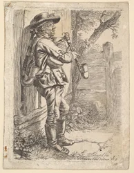 Säckpiparen, 1819.