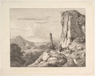 Ung kvinna med sex getter, 1815.