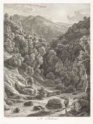 I Subiaco (nära Subiaco)