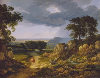 Tyska: Sturmlandschaft (Vandrarnas stormsång).