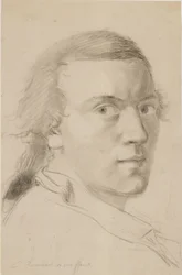 J C Reinhart Självporträtt 1786