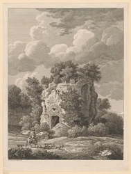 Landskap - Sepolcro a Falerium Cittae Etruscum