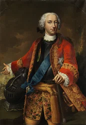 Porträtt av Karl I, hertig av Brunswick-Wolfenbüttel 1713-1780