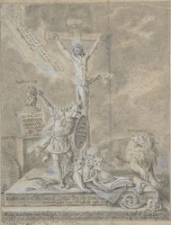 Allegori över kristna dygder, 1746.