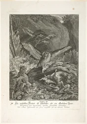 Fable III, plåt tre från Instructive Fables of the Realm of Theire
