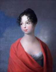 Storhertiginnan Catherine Pavlovna av Ryssland 1788-1819, tidigt 1800-tal.