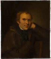 Porträtt av Johann Friedrich Lauck