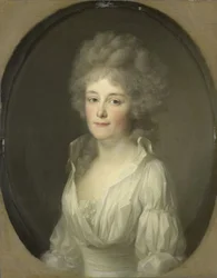 Porträtt av Johanna Ferdinanda van Collen