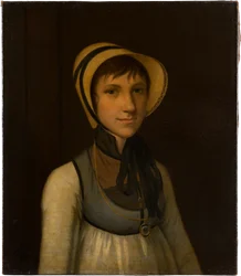 Porträtt av Marie Barbara Lauck